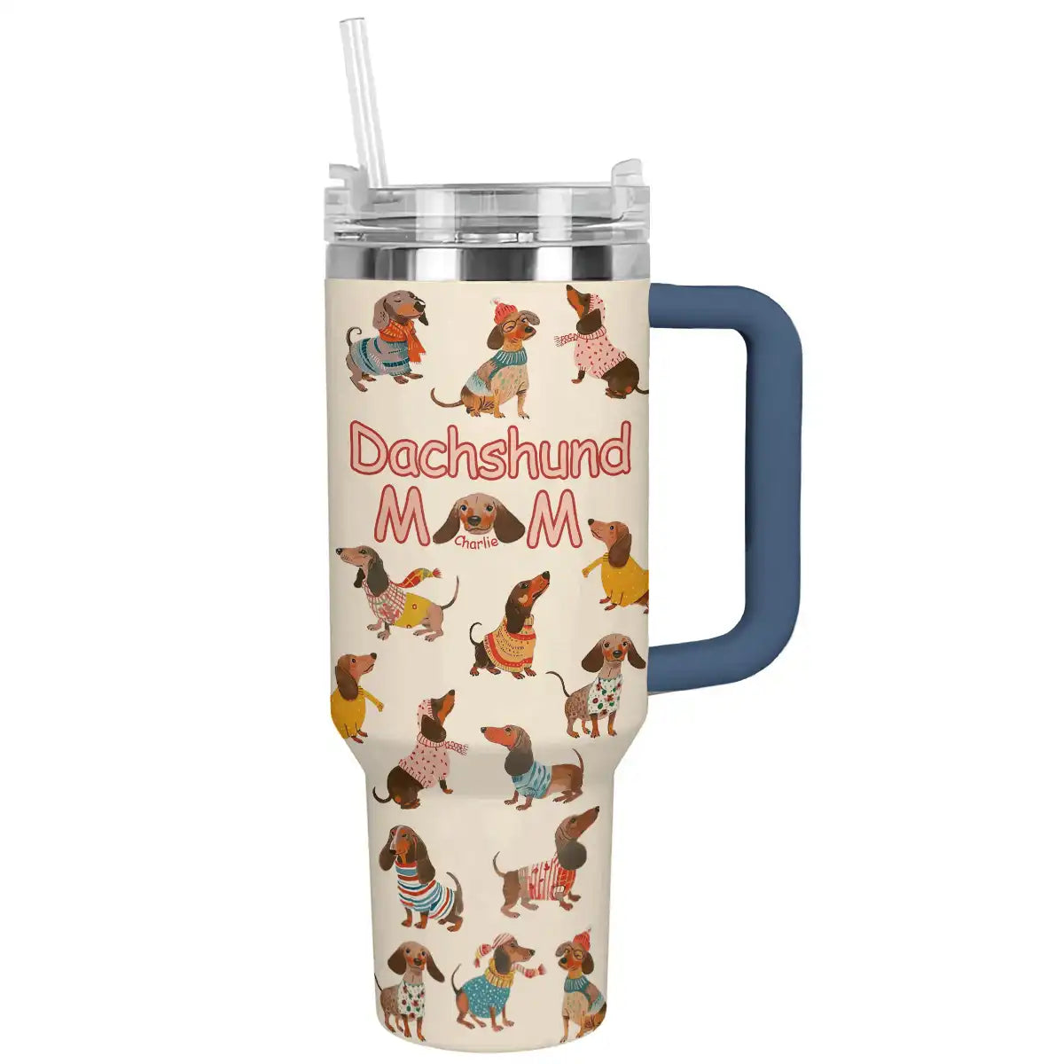 Shineful Tumbler Personalisieren Mode Dackel Mama