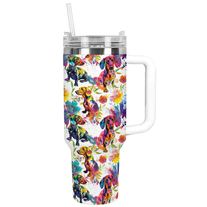 Shineful Tumbler Dachshund Delight