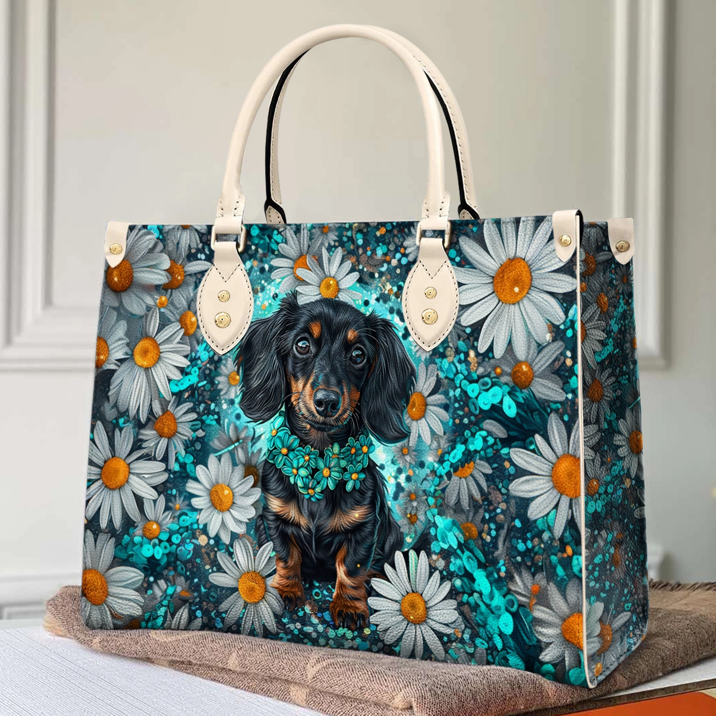 Shineful Leather Bag Dachshund Daisy