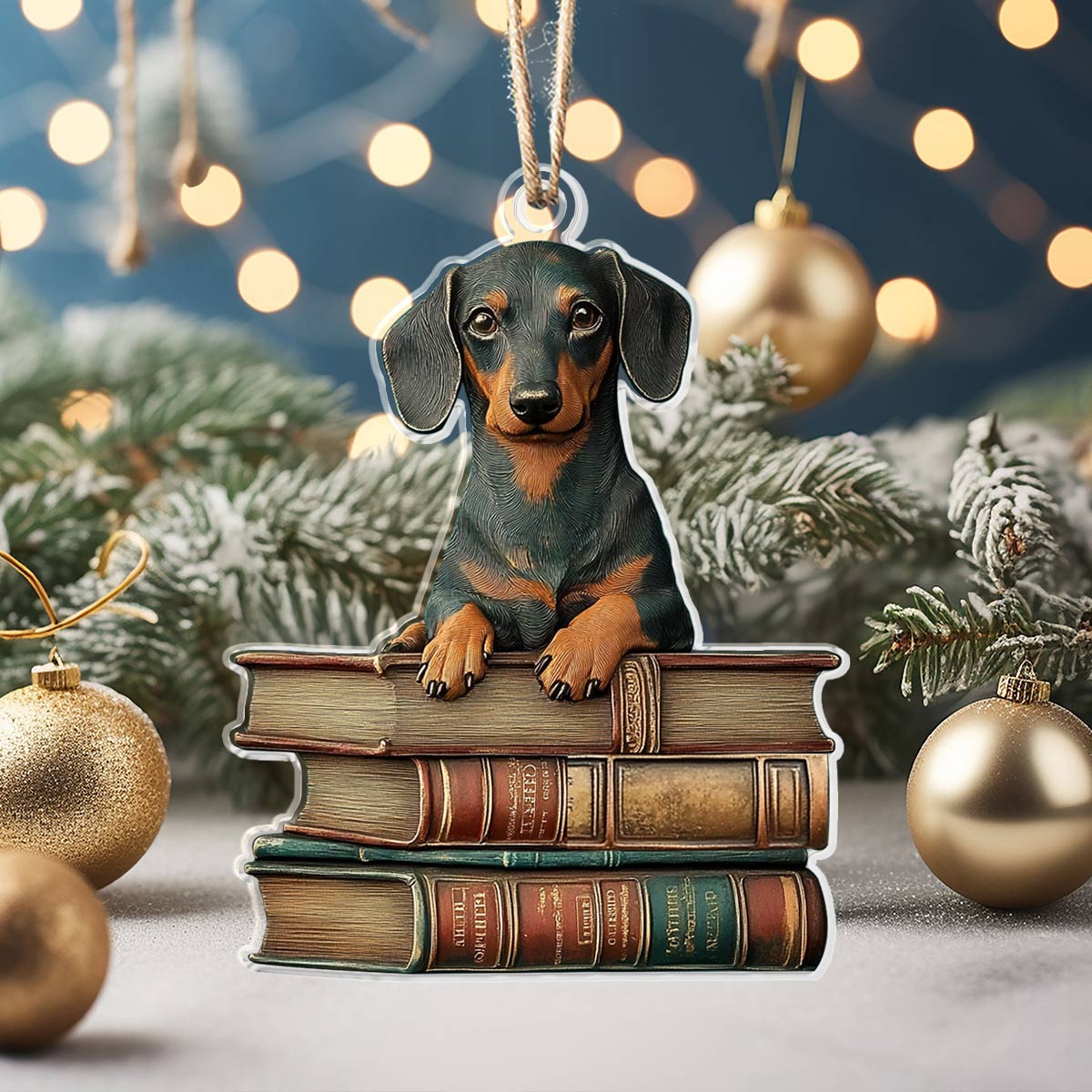 Étagère décorative en acrylique 2D brillante pour chiots - Pack Discount