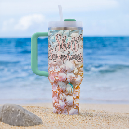 Shineful Tumbler Colorful Shell Symphony