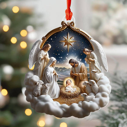 Shineful 2D Acrylic Ornament Divine Peace