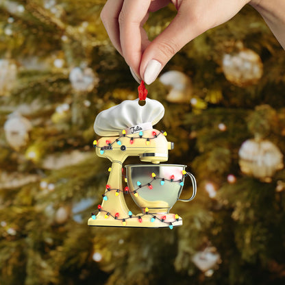 Shineful 2D Acrylic Ornament - Personalized Stand Mixer Collection