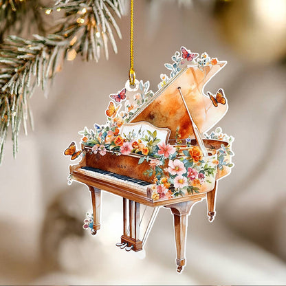 Shineful 2D Acrylic Ornament Pianist At Heart