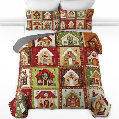 Shineful All Season Quilt 3-Piece Set - Candy House