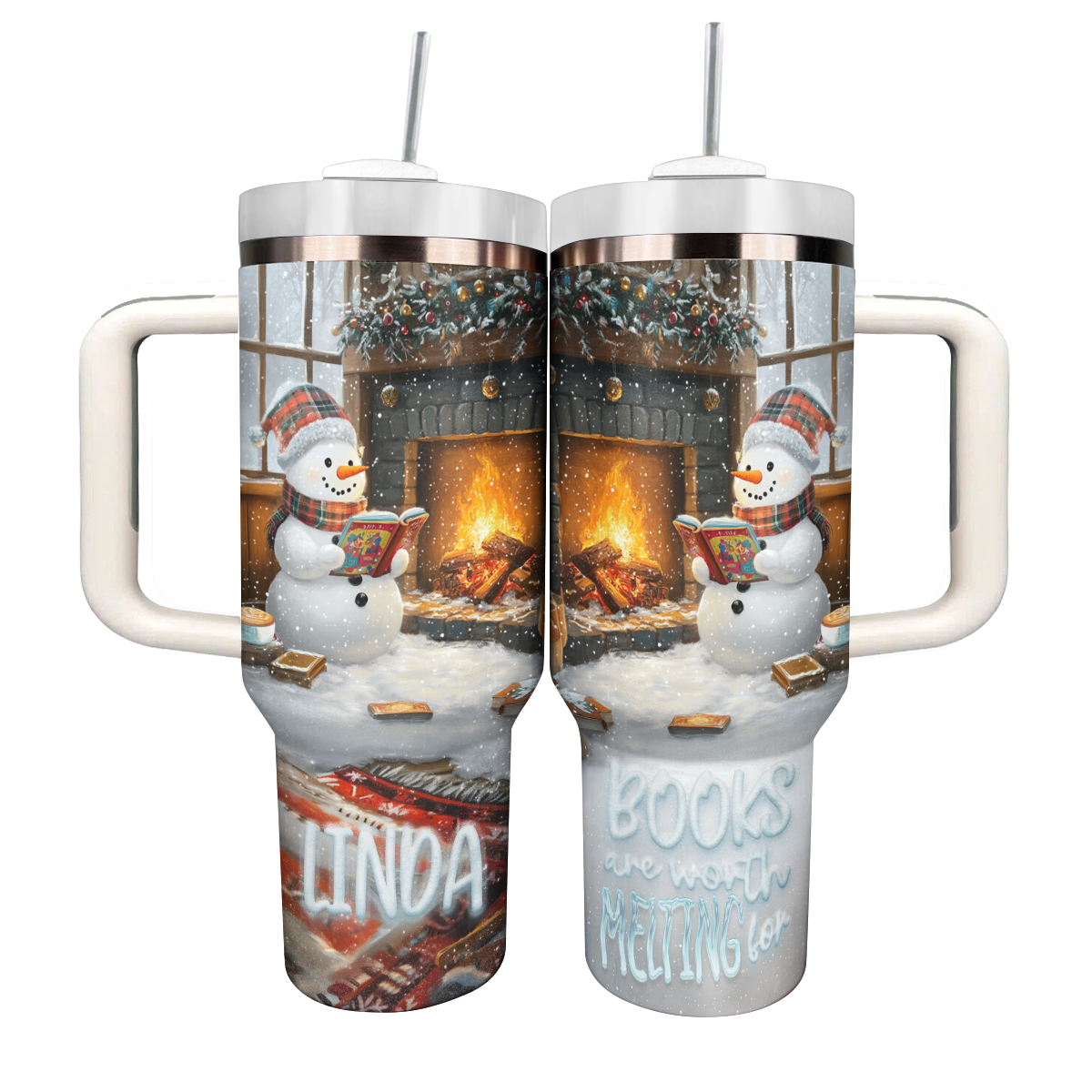 Shineful Personalized Tumbler Books Are Worth Melting For