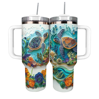 Shineful Glossy Tumbler Turtle Trek