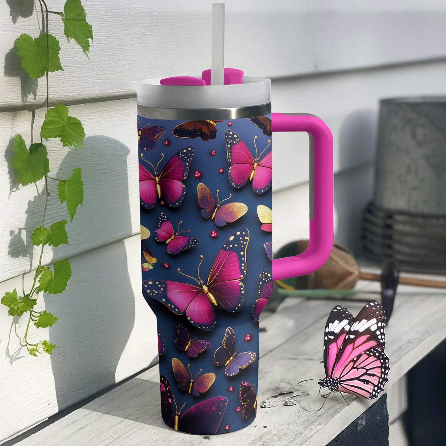 Shineful Tumbler Butterfly Radiant Flutter