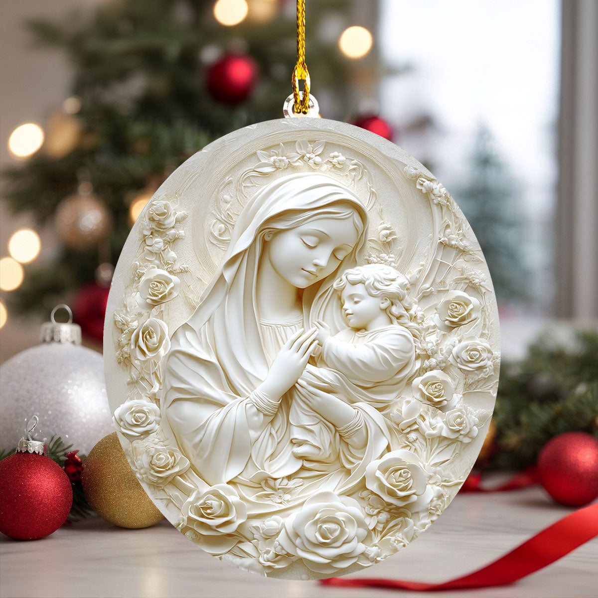 Shineful 2D Acrylic Ornament - Blessed Serenity