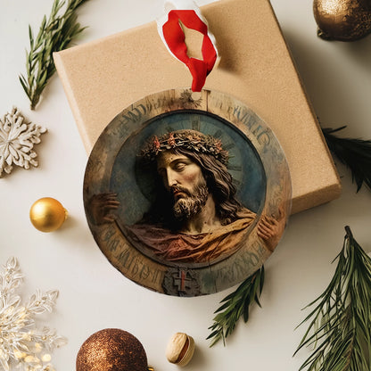 Shineful 2D Acrylic Ornament Christ Sacred Suffering