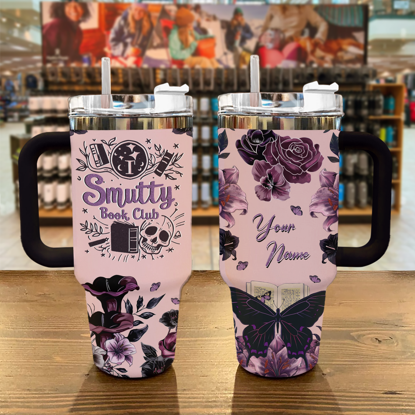 Shineful Tumbler Smutty Book Reader Dark Romance Book Lover KL30