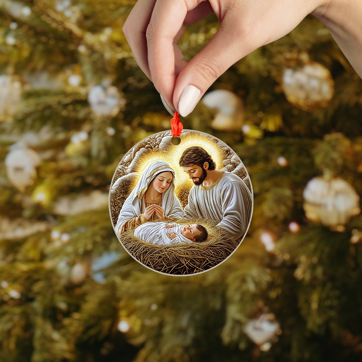 Shineful 2D Acrylic Ornament The Nativity Scene