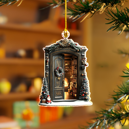 Shineful Personalized 2D Acrylic Ornament My Dream Library