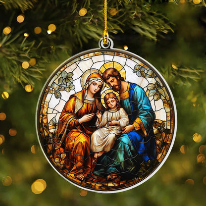 Shineful 2D Acrylic Ornament Holy Family Blessing - Pack Discount