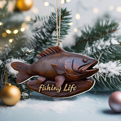 Shineful 2D Acrylic Ornament Fishing Life