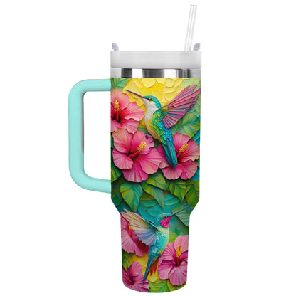 Shineful Glossy Tumbler Stunning Hummingbird