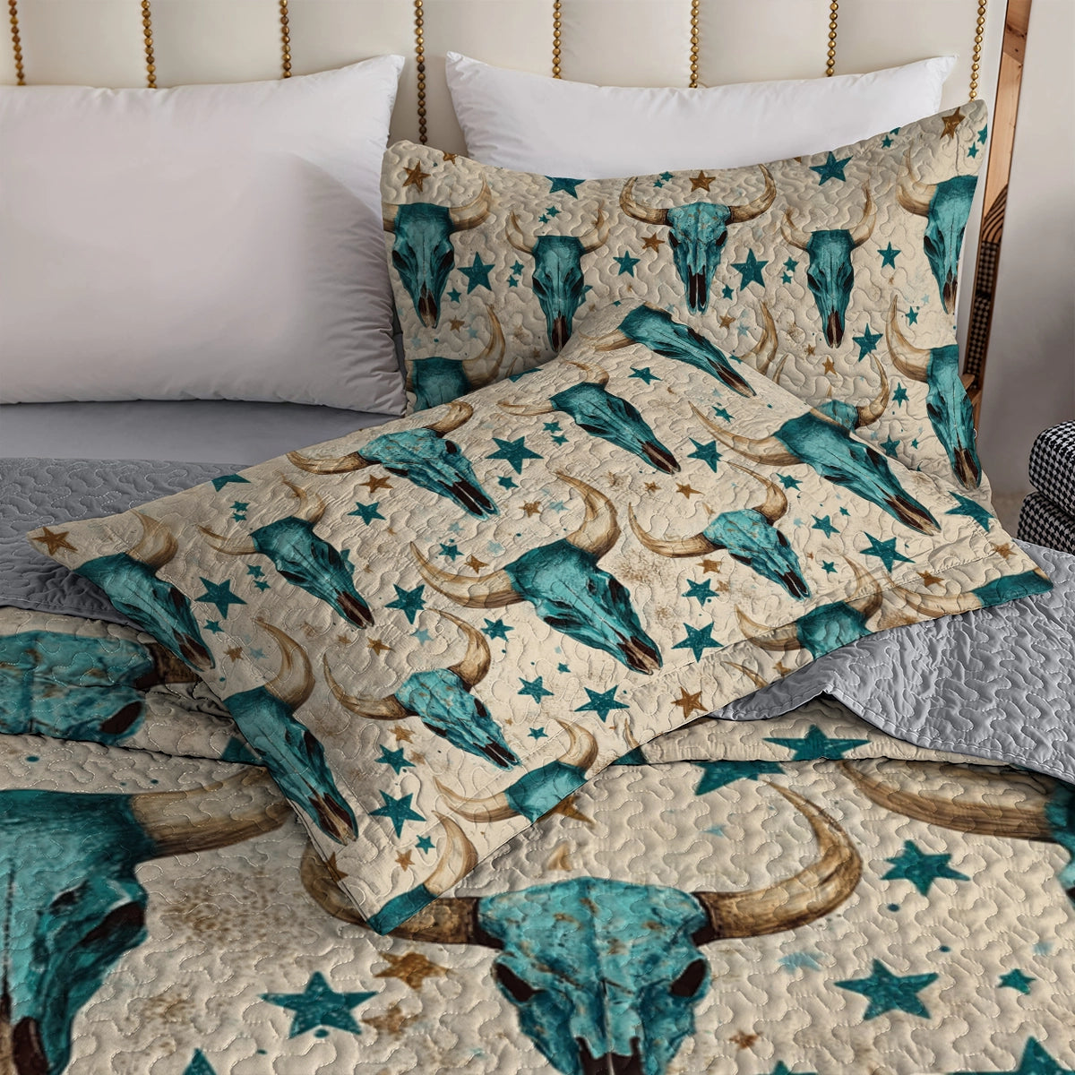 Shineful All Season Quilt 3-Piece Set - Rustic Roundup Cowboy