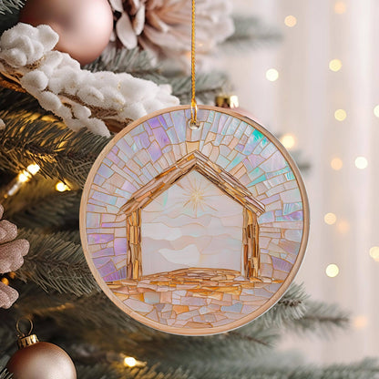 Shineful 2D Acrylic Ornament Holy Night