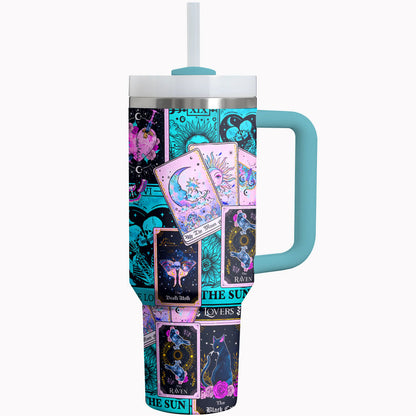 Tarot Shineful Tumbler Sip Your Fate