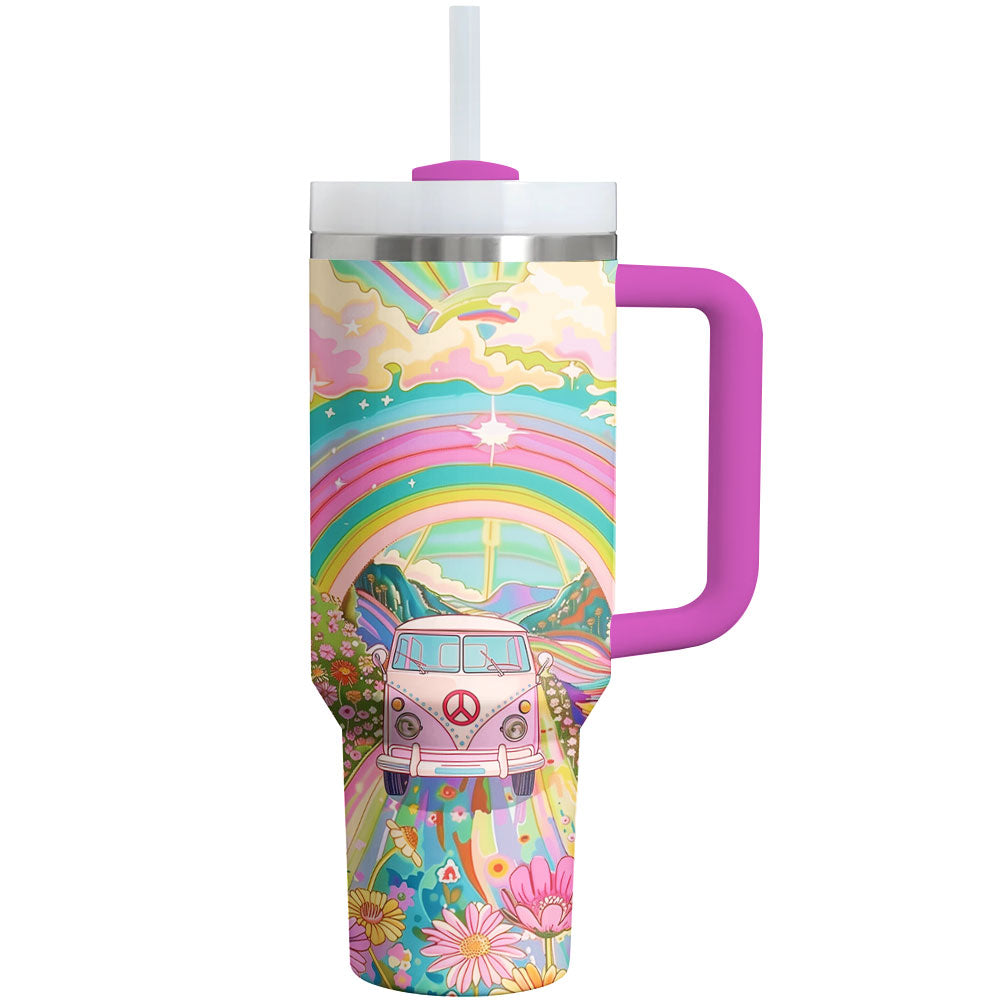 Hippie Tumbler Shineful Groovy Glider