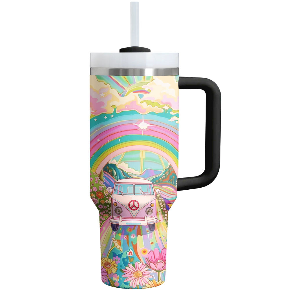 Hippie Tumbler Shineful Groovy Glider