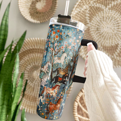 Horse Shineful Tumbler Enchanted Gallop