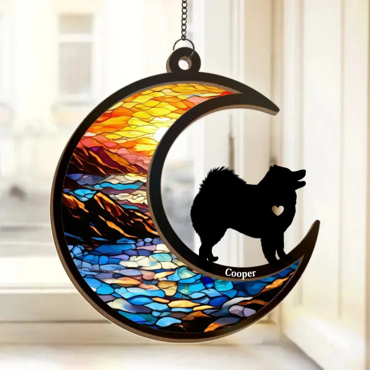 Shineful Loss Of Pet Personalized Hanging Suncatcher