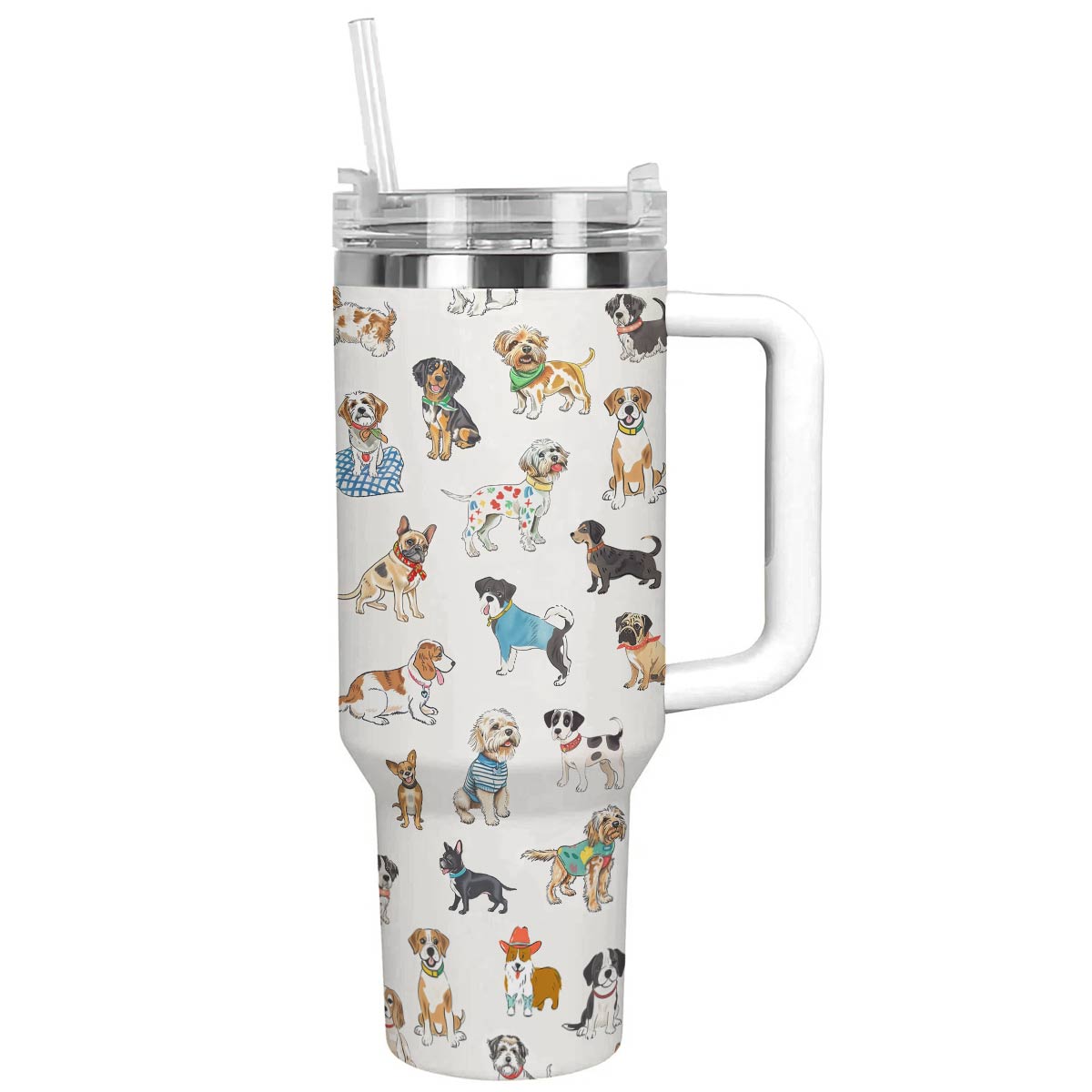 Shineful Tumbler Cute Dogs