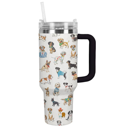 Shineful Tumbler Cute Dogs