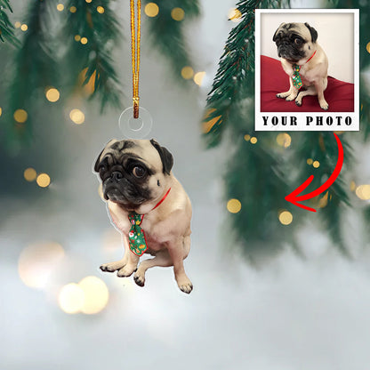 Dog Shineful® Decoration Ornament Personalized Upload Photo Mn8