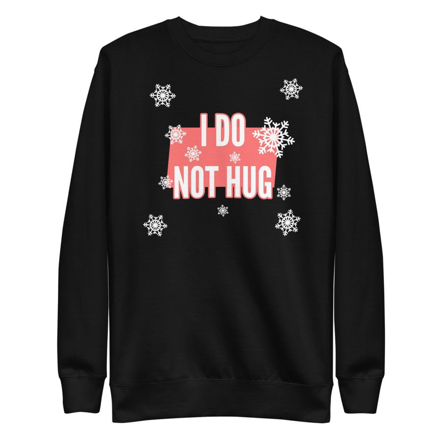 Shineful Sweatshirts 2D Funny Anti-Hug Christmas