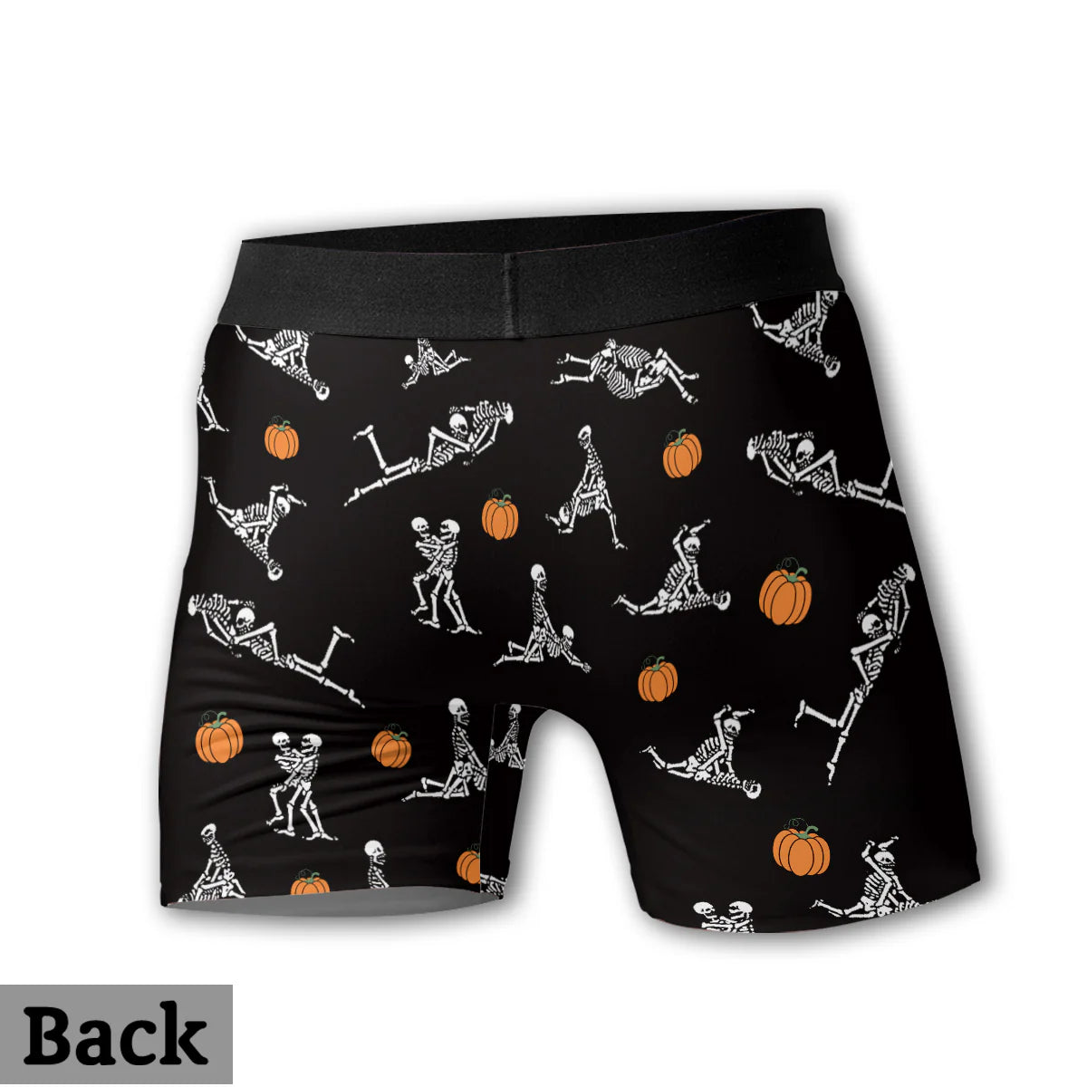 Shineful Men's Boxer Briefs Personalized I Love Your Pumpkins & Broomstick