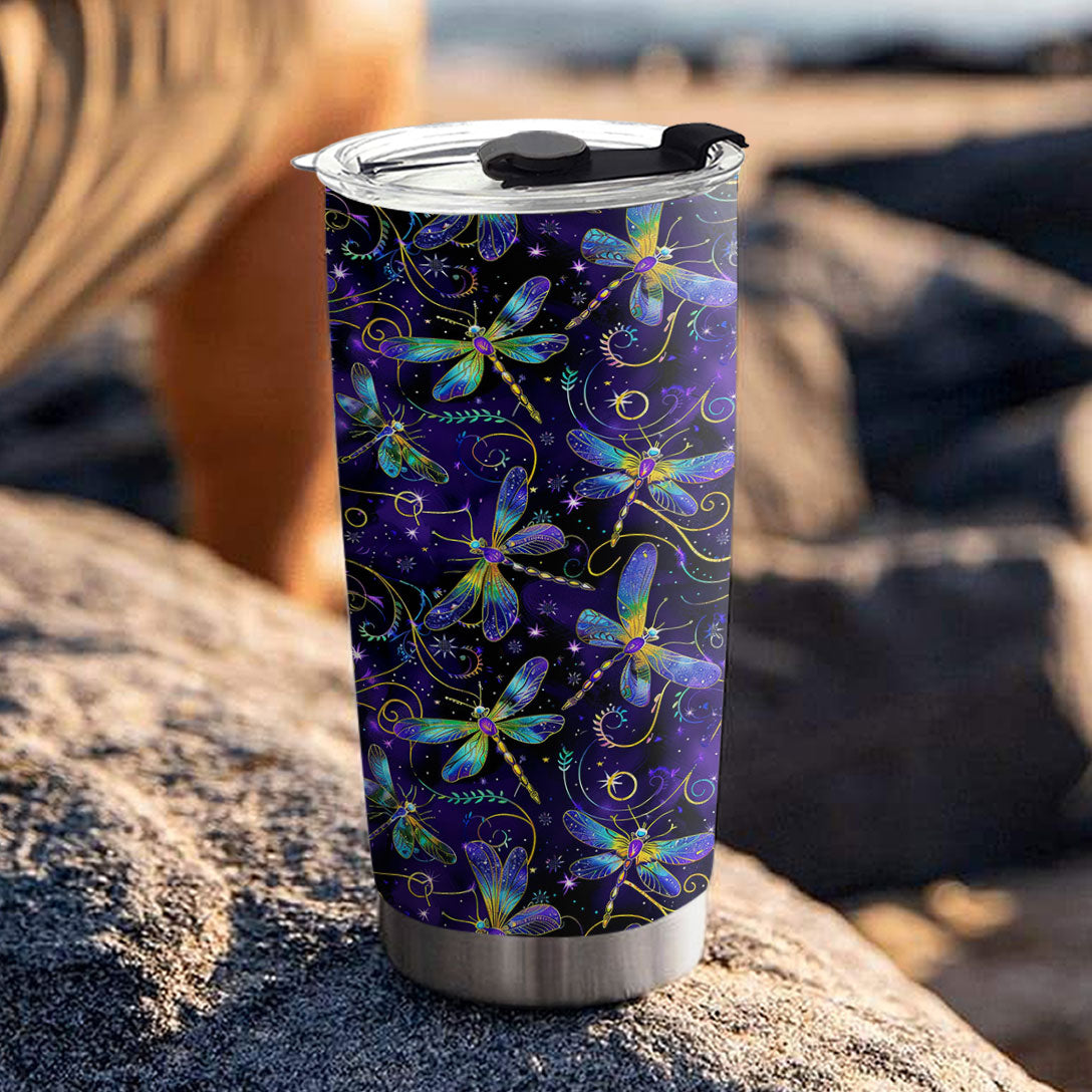 Shineful 20oz Tumbler Magical Dragonflies