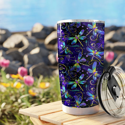 Shineful 20oz Tumbler Magical Dragonflies