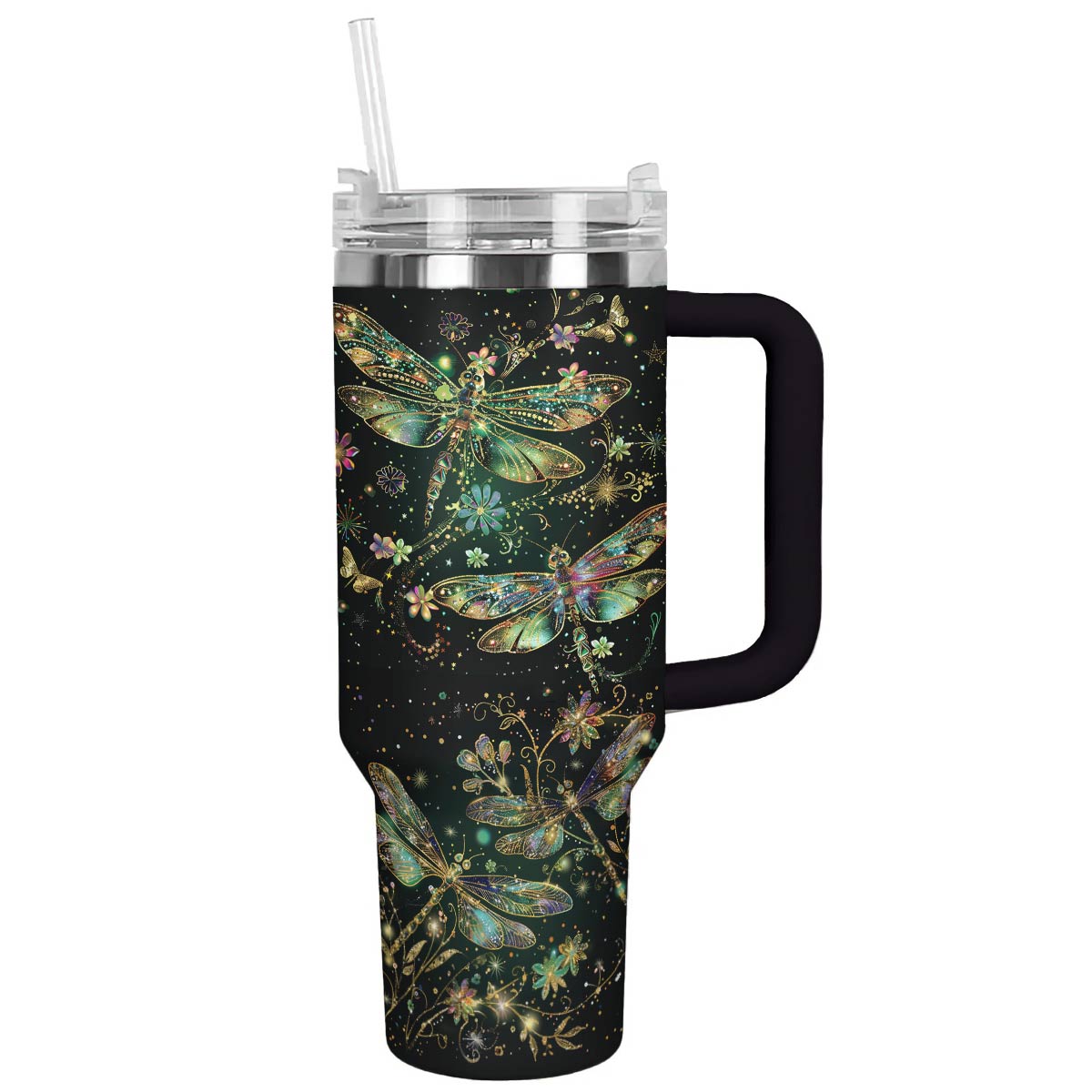 Shineful Tumbler Gorgeous Dragonflies Lovely