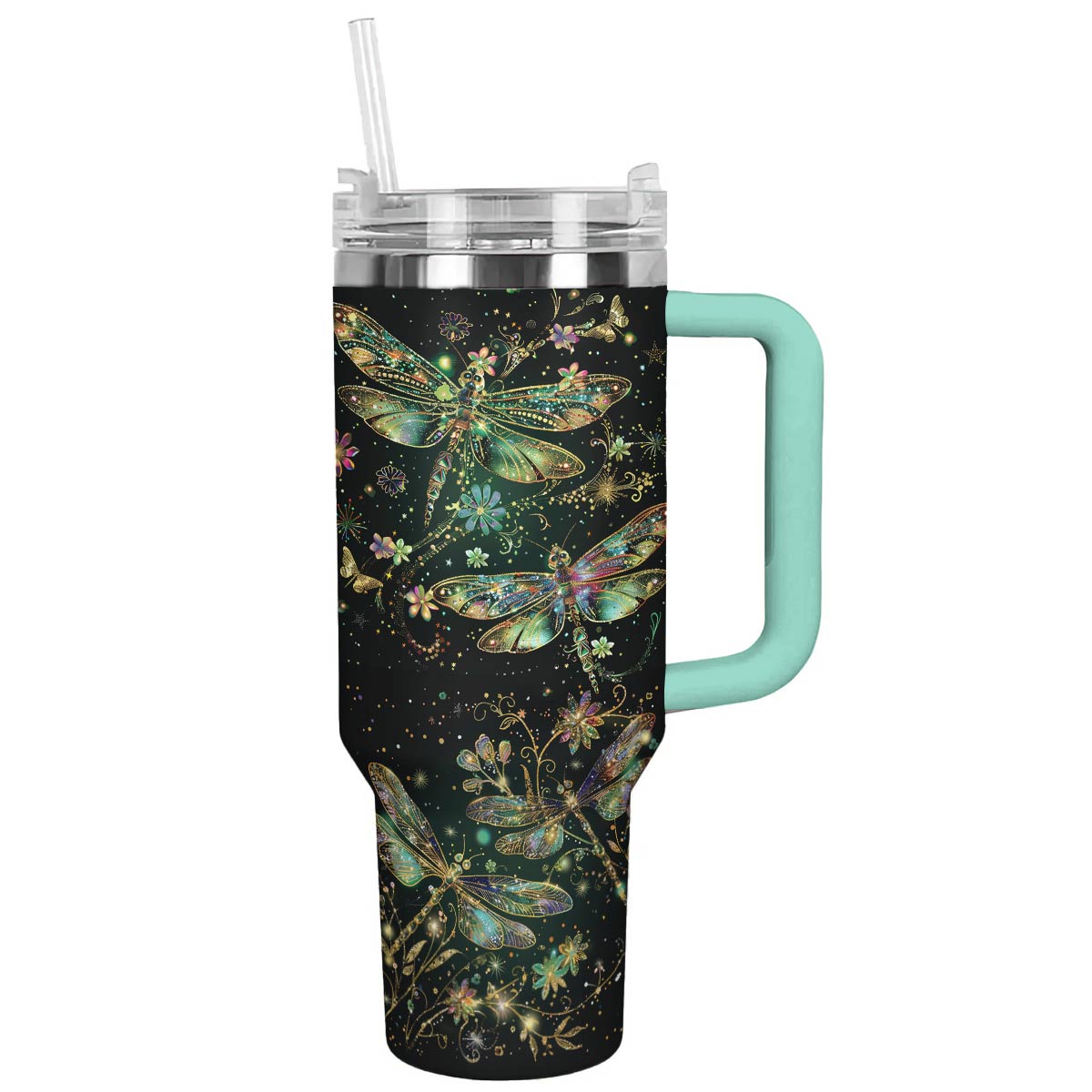 Shineful Tumbler Gorgeous Dragonflies Lovely