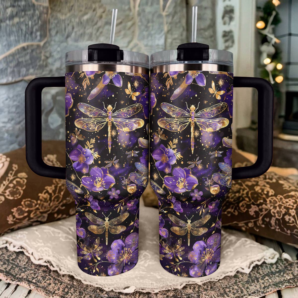 Shineful Tumbler Magnificent Lovey Dragonflies