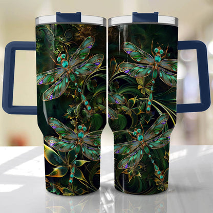 Shineful Tumbler Magical Dragonflies