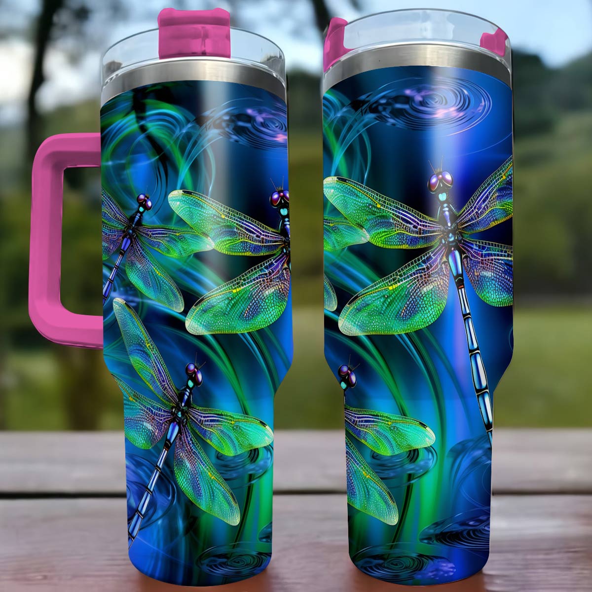 Shineful Tumbler Magical Vigorous Dragonflies