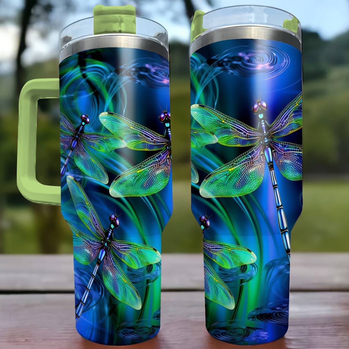 Shineful Tumbler Magical Vigorous Dragonflies