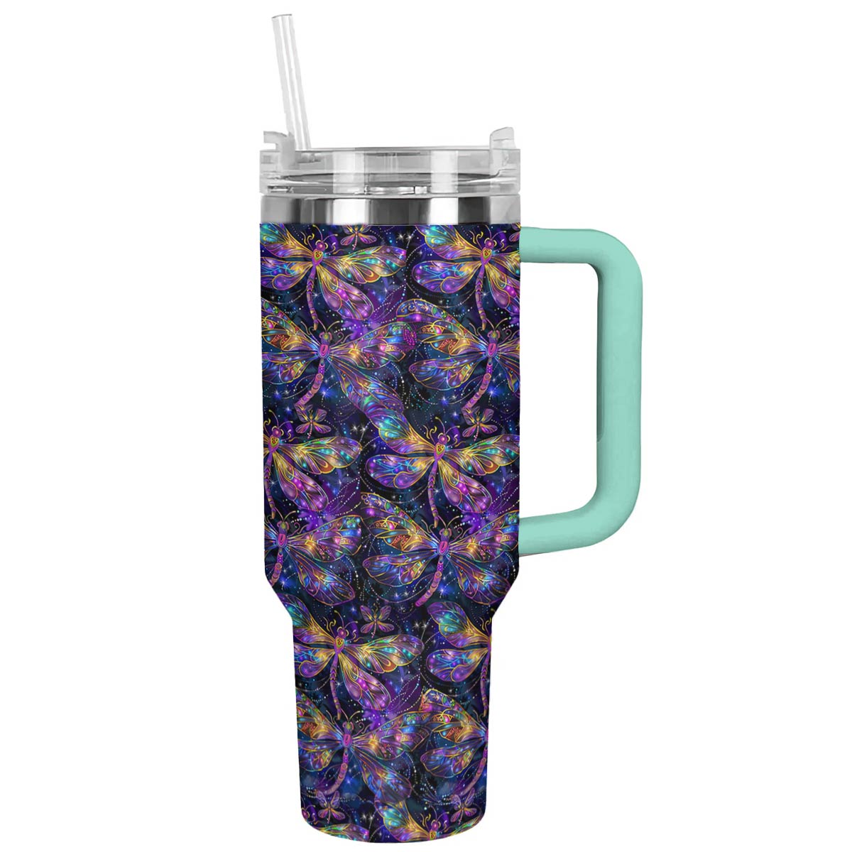 Shineful Tumbler Elegant Dragonflies