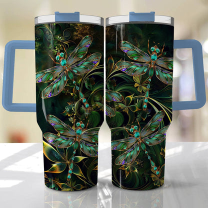 Shineful Tumbler Magical Dragonflies