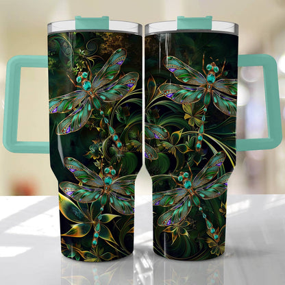 Shineful Tumbler Magical Dragonflies