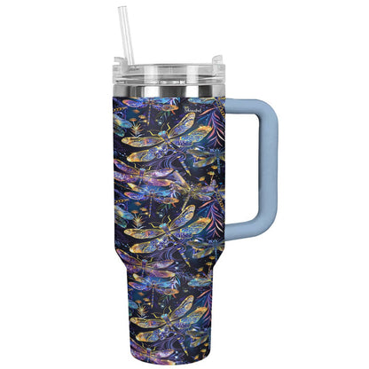 Shineful Tumbler Breathtaking Dragonflies