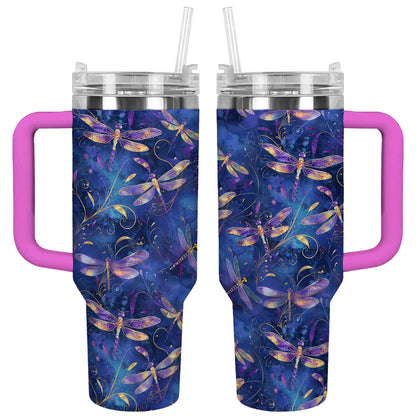 Shineful Tumbler Starry Night Dragonfly