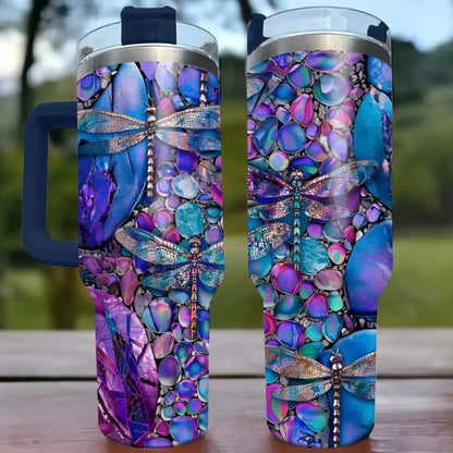 Shineful Tumbler Beautiful Of Dragonfly