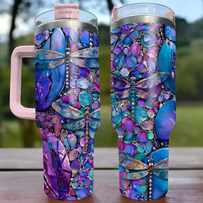 Shineful Tumbler Beautiful Of Dragonfly