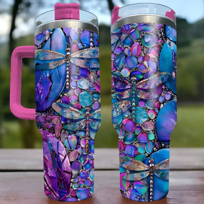 Shineful Tumbler Beautiful Of Dragonfly