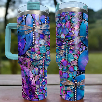 Shineful Tumbler Beautiful Of Dragonfly