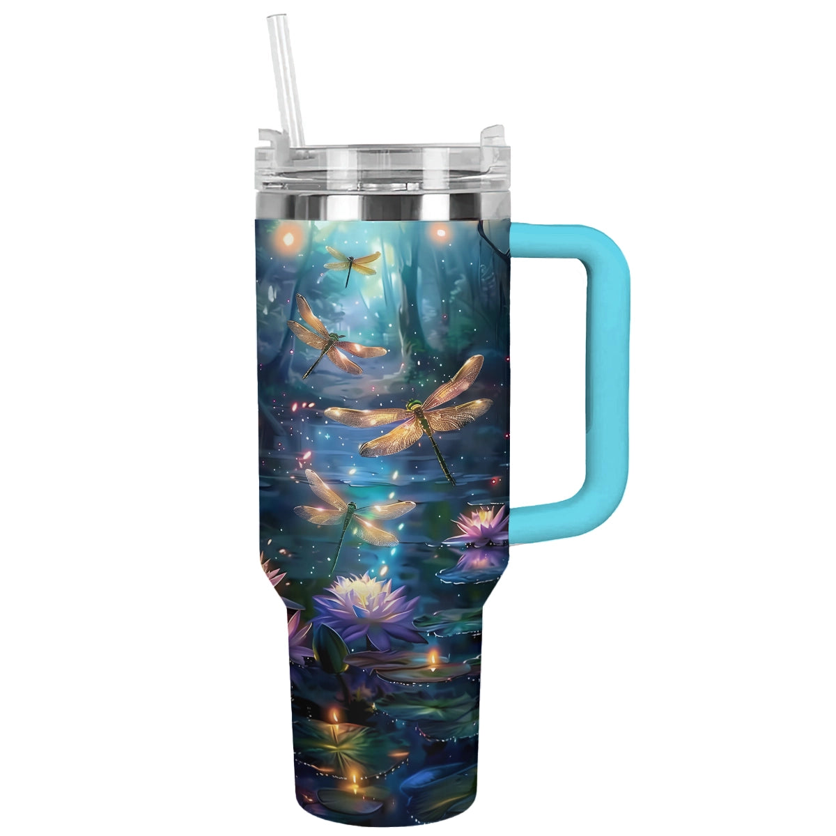 Shineful Tumbler Dragonfly Dreamscape Delight